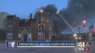 fire church kshb previous kc pastor destroyed speaks historic