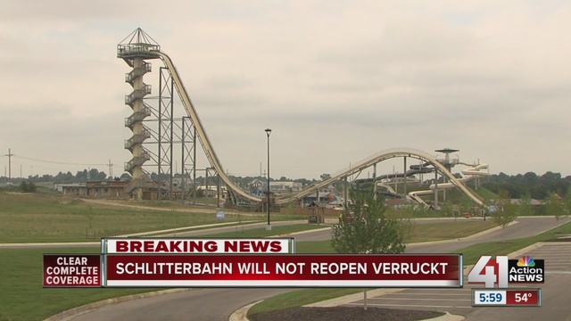 Schlitterbahn Kansas City announces Verrückt water slide to be removed ...