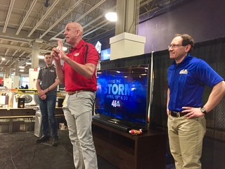 PHOTOS: Weather team at Nebraska Furniture Mart