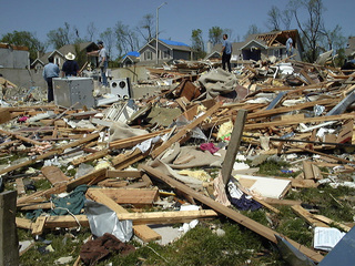 PICS: May 4, 2003 tornado damage in KCK, Liberty