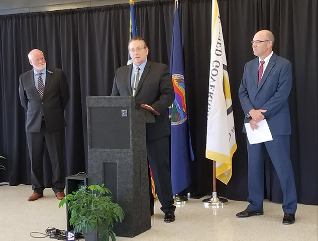 KCK Fire Department introduces new fire chief, Mike Callahan, from Chicago FD